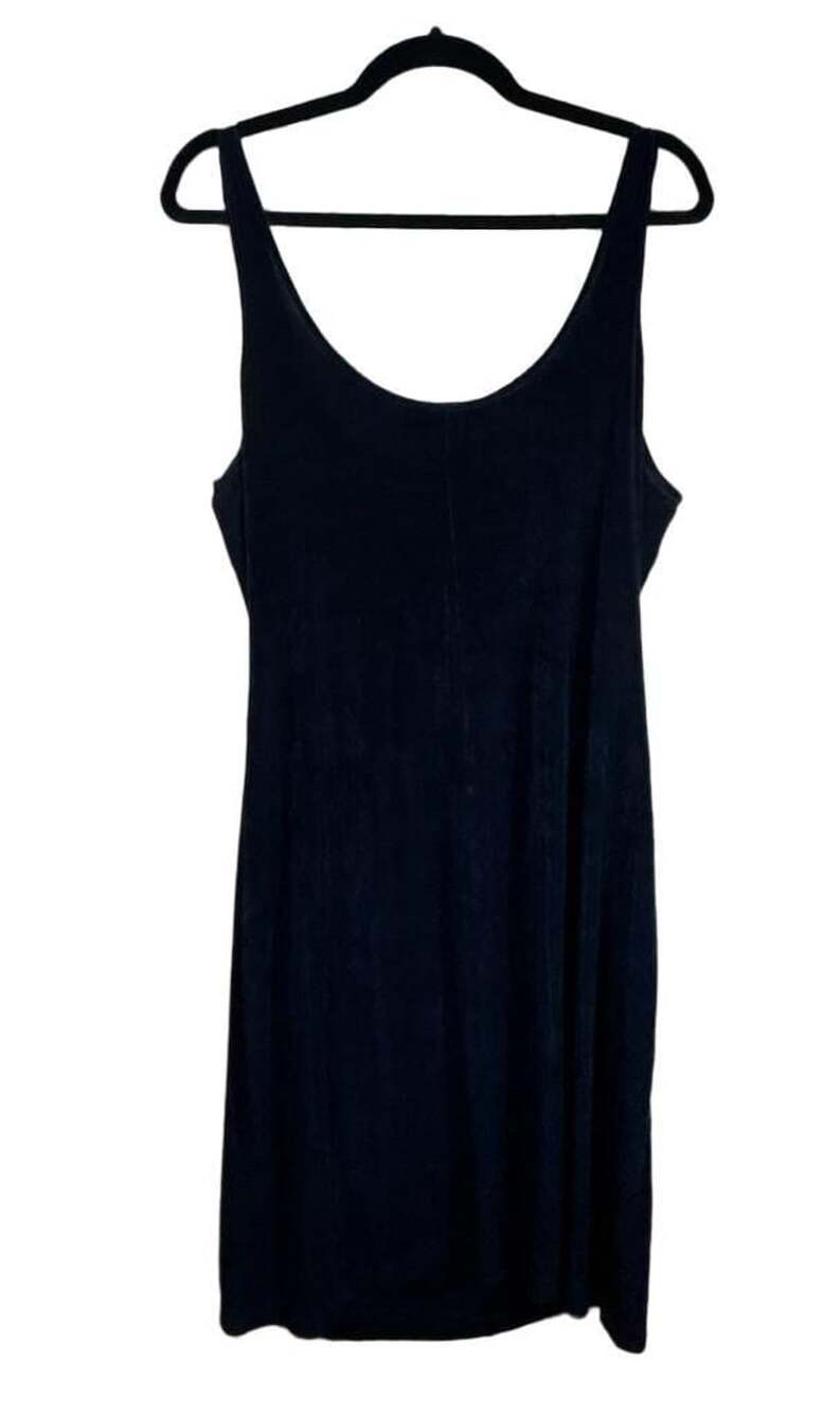 Filigree Ltd. Collection Dress Size 18W Black Sleeveless Cowl Neck